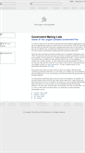 Mobile Screenshot of governmentmailinglists.com